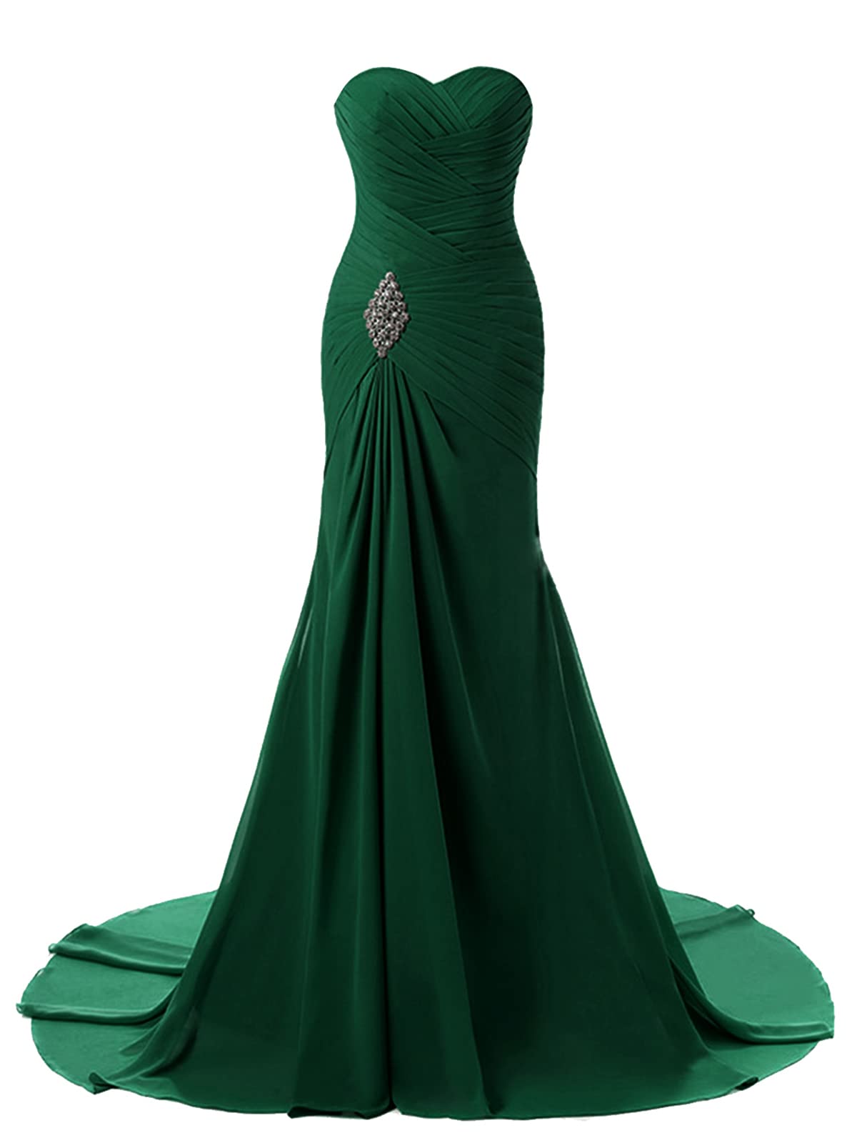 Elegant Lily Wedding Mermaid Ball Gown for Women - Long Prom Dress for Formal Events, Evening Parties & Special Occasions
