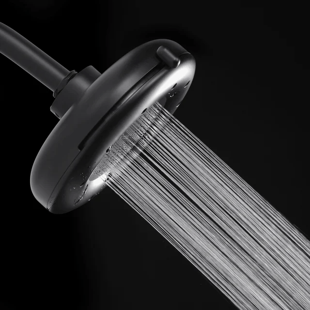 Nebia Corre 4-Function Fixed Shower Head 1.5 GPM - High Pressure Water Saving Showerhead for Bathroom, Spa, and Home Use