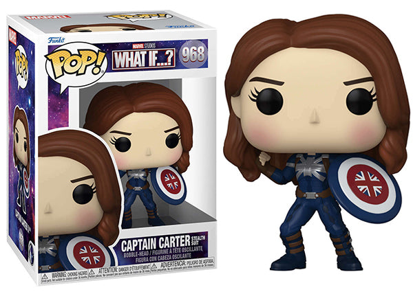 Captain Carter Stealth Suit Cosplay Costume - Premium Quality Marvel What If...? Outfit for Halloween, Comic Con & Cosplay Events - Perfect for Fans, Collectors and Superhero Enthusiasts
