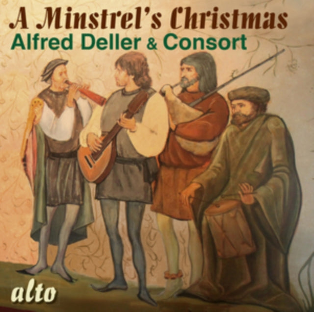 Alfred Deller & Consort - A Minstrel's Christmas CD | Renaissance Holiday Music Collection | Perfect for Christmas Celebrations & Medieval Music Lovers