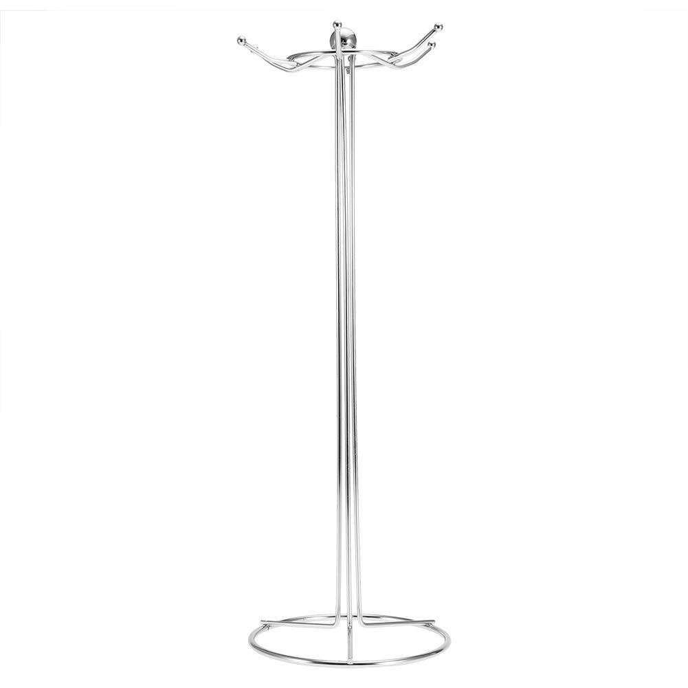 6-Hook Kitchen Utensil Holder - Wall Mount Spatula & Spoon Organizer for Small Space Cooking