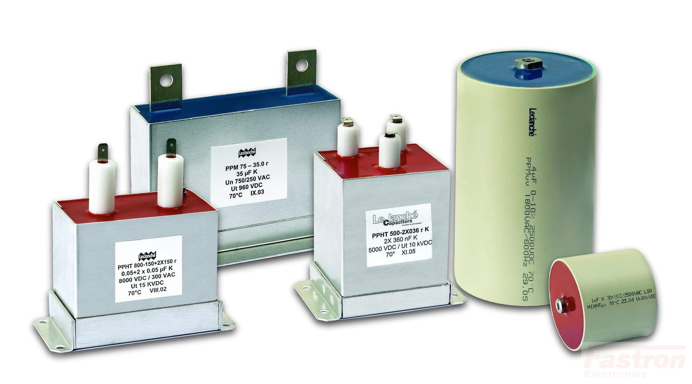 BHS 200 2.0 Snubber Capacitor 200uF 2kVDC 100x180x250mm - High Power Railway Grade Capacitor for Traction Systems, Industrial Motors, and Power Electronics Applications