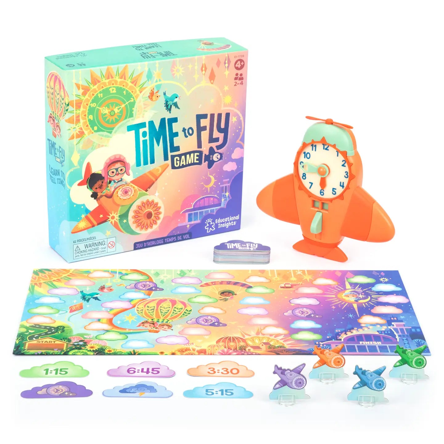 Time Flies STEM Learning Game for Kids - Educational Science Toy for Classroom & Homeschooling | Fun Hands-on Activity for Critical Thinking & Problem Solving