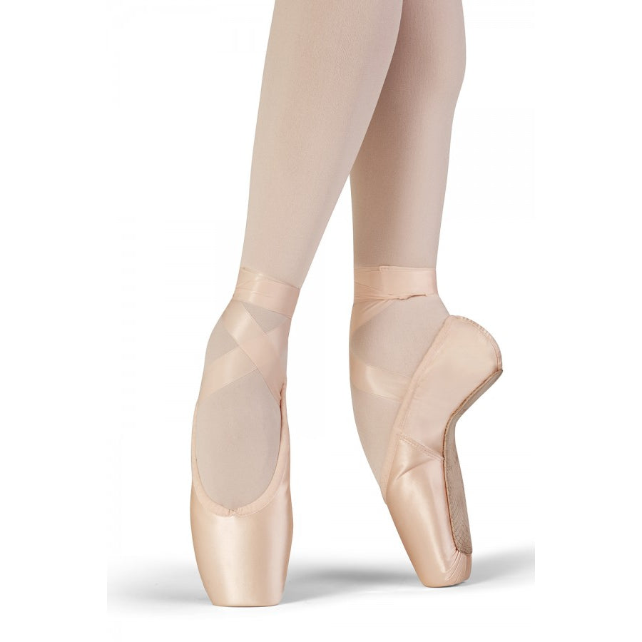 Bloch Pink Grace Pointe Shoes for Ballet - Professional Ballet Slippers for Women & Girls - Perfect for Dance Classes, Performances & Recitals