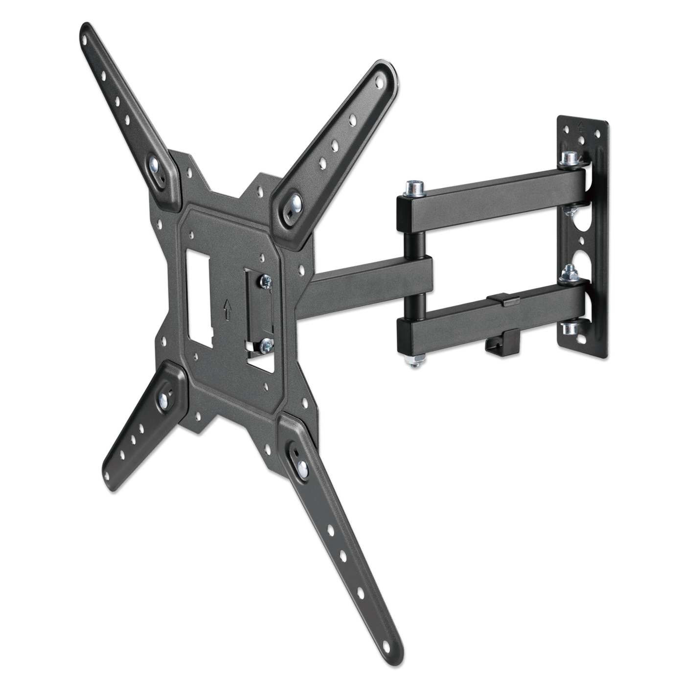 Full Motion TV Wall Mount Bracket with Articulating Arm - Adjustable Tilt Swivel Extension for Flat Screen TVs 40-86 Inches - Perfect for Living Room, Bedroom & Home Theater Setup