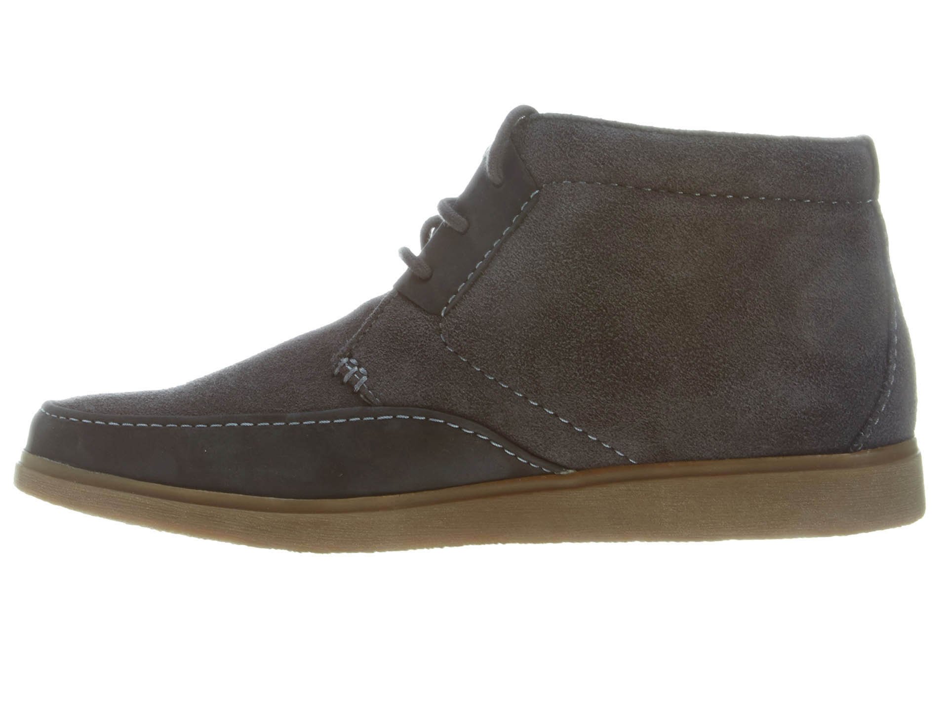 Clarks Men's Brayer Sport Moc Boots - Comfortable Casual Shoes for Walking, Work & Everyday Wear - Waterproof Leather Ankle Boots for Men