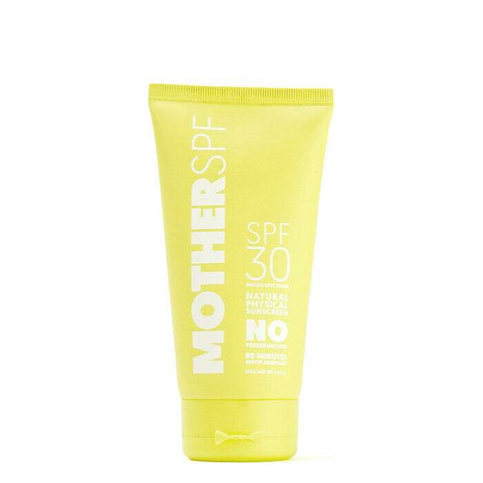 Mother SPF 30 Organic Mineral Sunscreen - Natural Broad Spectrum Sun Protection for Face & Body - Perfect for Beach, Swimming & Outdoor Activities