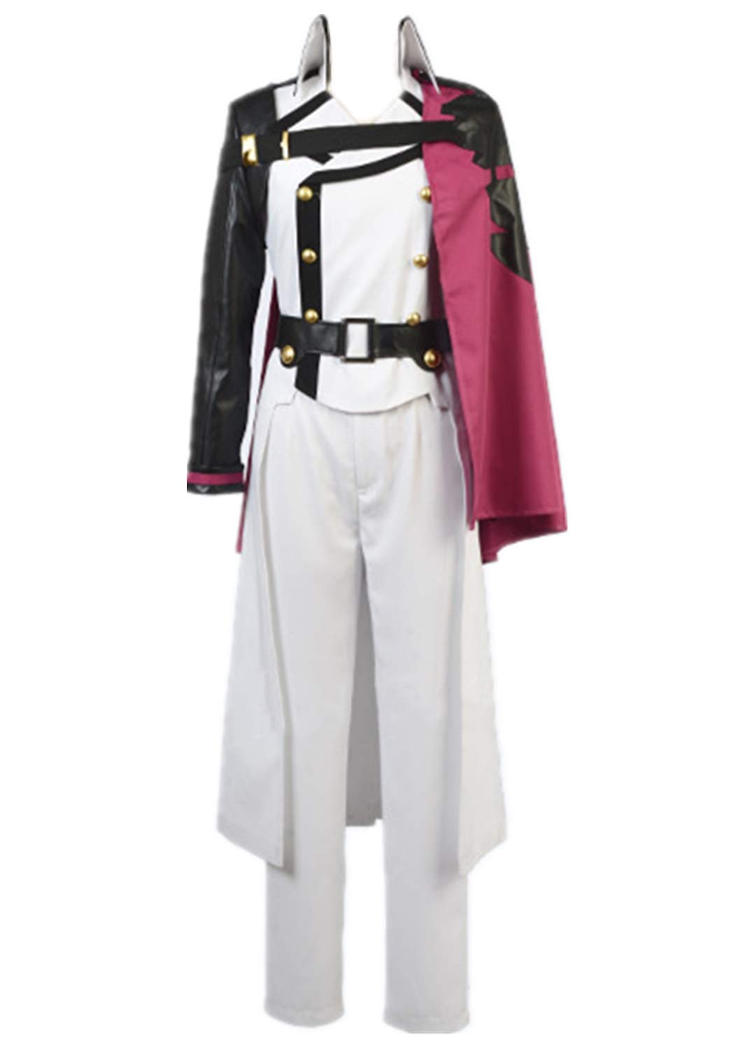 Eusford Crowley Cosplay Costume Full Set - Seraph of The End Anime Outfit for Halloween, Conventions & Themed Parties