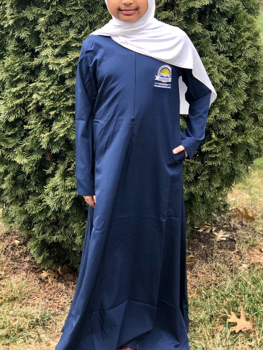 Sunrise Academy Abaya - Elegant Islamic Dress for Women | Perfect for Prayer, Modest Fashion & Special Occasions