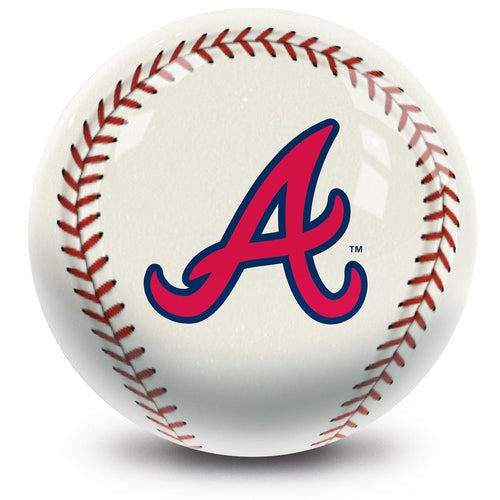 MLB Atlanta Braves Bowling Ball - Official Licensed MLB Merchandise for Bowling Enthusiasts | Perfect for League Play, Tournaments & Gifts