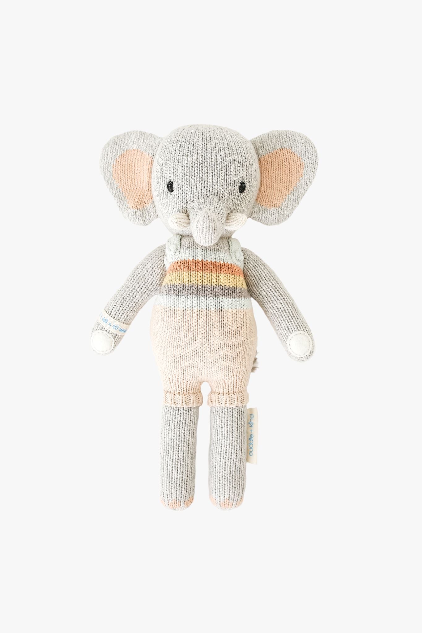 Evan the Elephant Plush Toy for Babies Under 1 Year - Soft Cuddly Stuffed Animal for Newborns & Infants | Perfect Nursery Decor, Baby Shower Gift & First Birthday Present