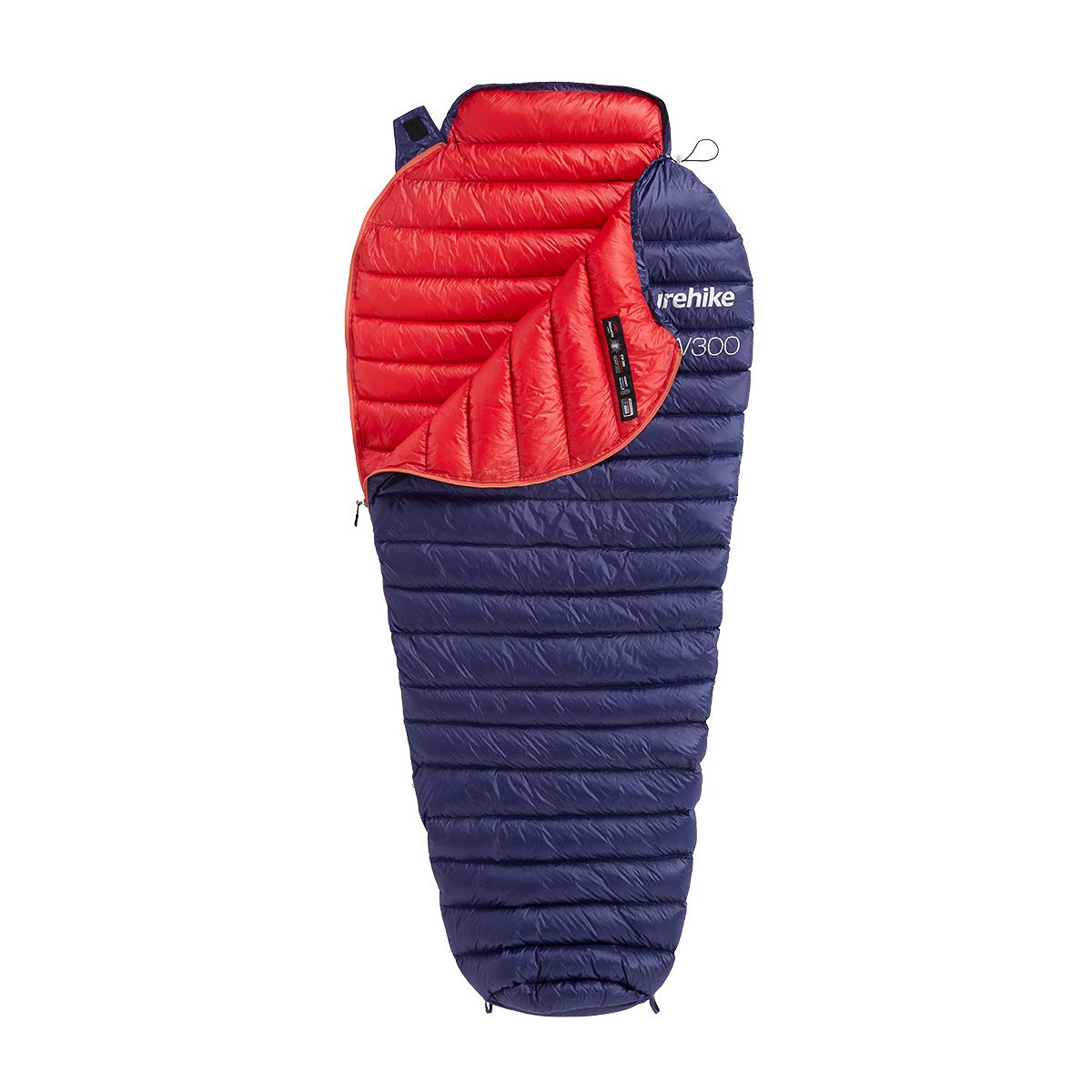 Naturehike 0 Degree Mummy Goose Down Sleeping Bag - Ultralight & Compact for Adults - Perfect for Winter Camping, Backpacking & Cold Weather Adventures