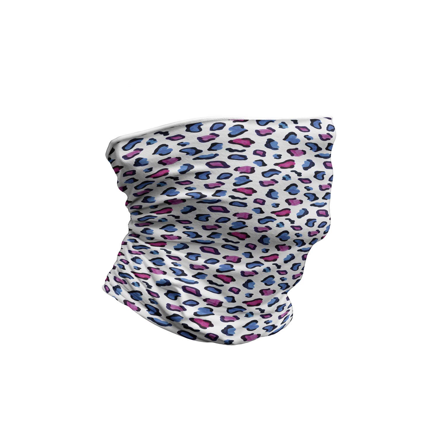 Ambesonne Unisex Multicolor Face and Neck Warmer - Soft Fleece Winter Scarf for Men & Women - Perfect for Skiing, Hiking & Cold Weather Outdoor Activities