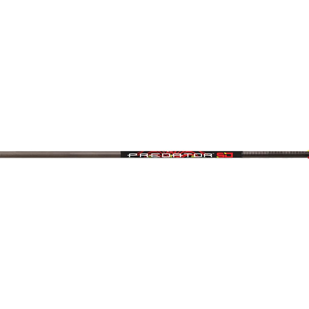 Carbon Express 51167 Predator SD 400 12-Pack Archery Arrows - Multi-Size Hunting Arrows for Compound & Recurve Bows | Target Practice & Big Game Hunting
