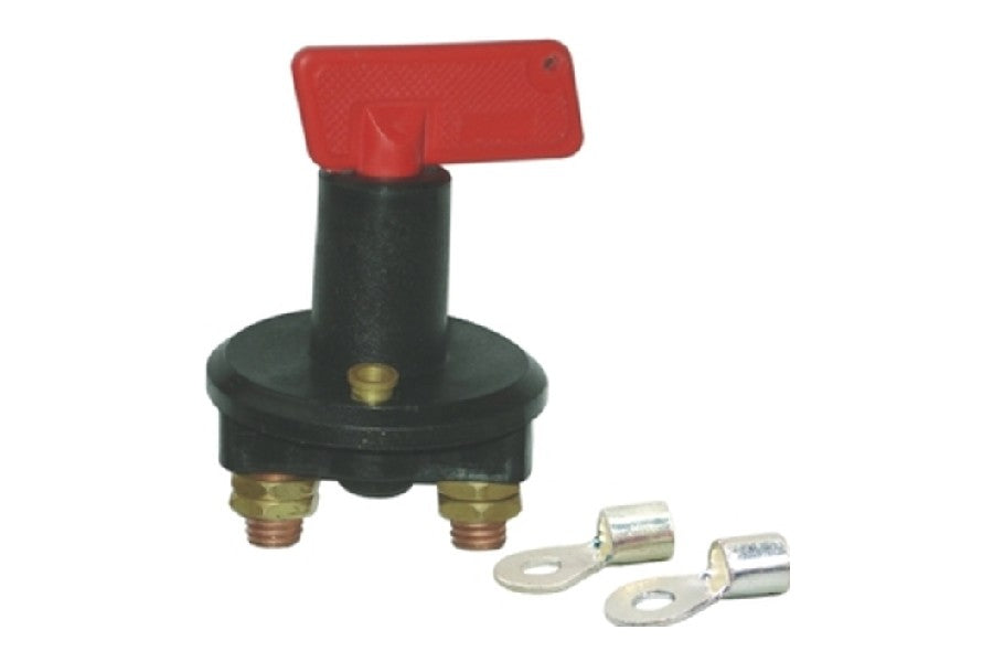 Bulldog Winch Power Shut Off Switch with Key - Heavy Duty ATV UTV Off-Road Vehicle Accessory for Safe Winching Operations