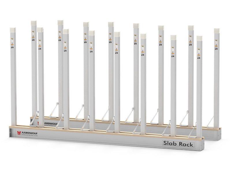 ASR0110 Slab Rack Kit - Heavy Duty Storage Solution for Stone, Granite & Marble Slabs - Perfect for Warehouses, Stone Fabrication Shops & Construction Sites