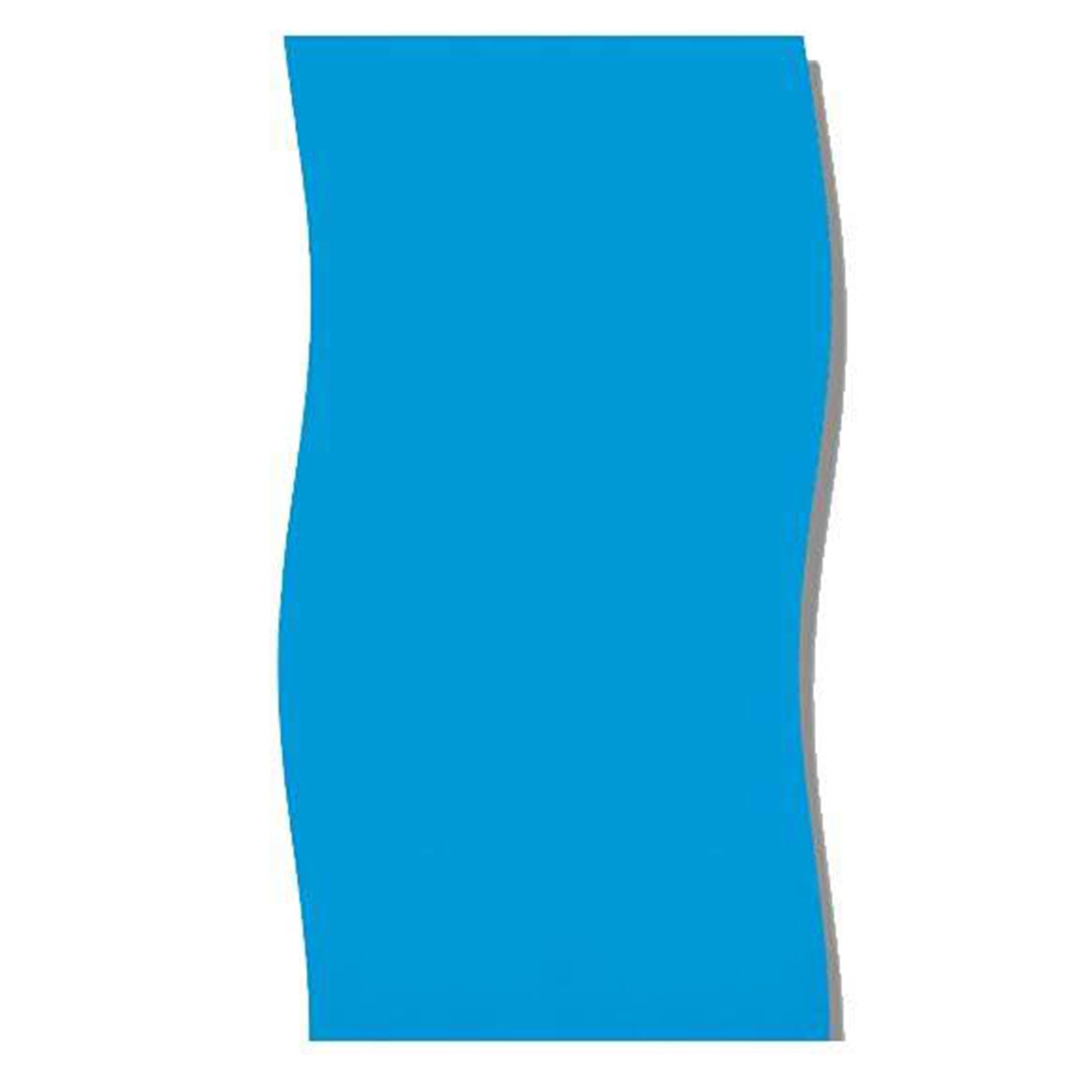 Swimline LI184820 18 Inch Solid Blue Round Above Ground Pool Vinyl Liner - 20 Gauge, UV Resistant, Fits 48 to 52 Inch Pools | Durable Overlap Design for Backyard Swimming & Summer Fun