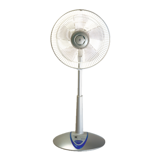 F 307KH 12 Inch Living Fan - Ultra Quiet Oscillating Table Fan with 3 Speed Settings, Perfect for Home, Office, and Bedroom Cooling