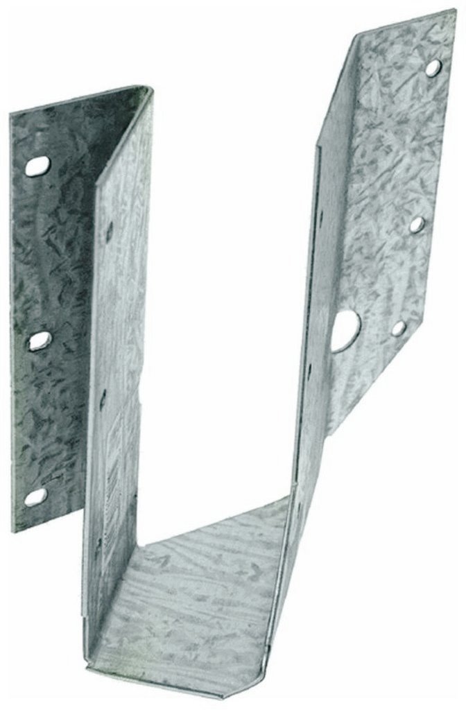 Simpson Strong-Tie SUL ZMAX Galvanized Joist Hanger for 2x6 Lumber - Skewed Left Design (Pack of 10) - Heavy-Duty Construction Hardware for Deck Building & Floor Framing