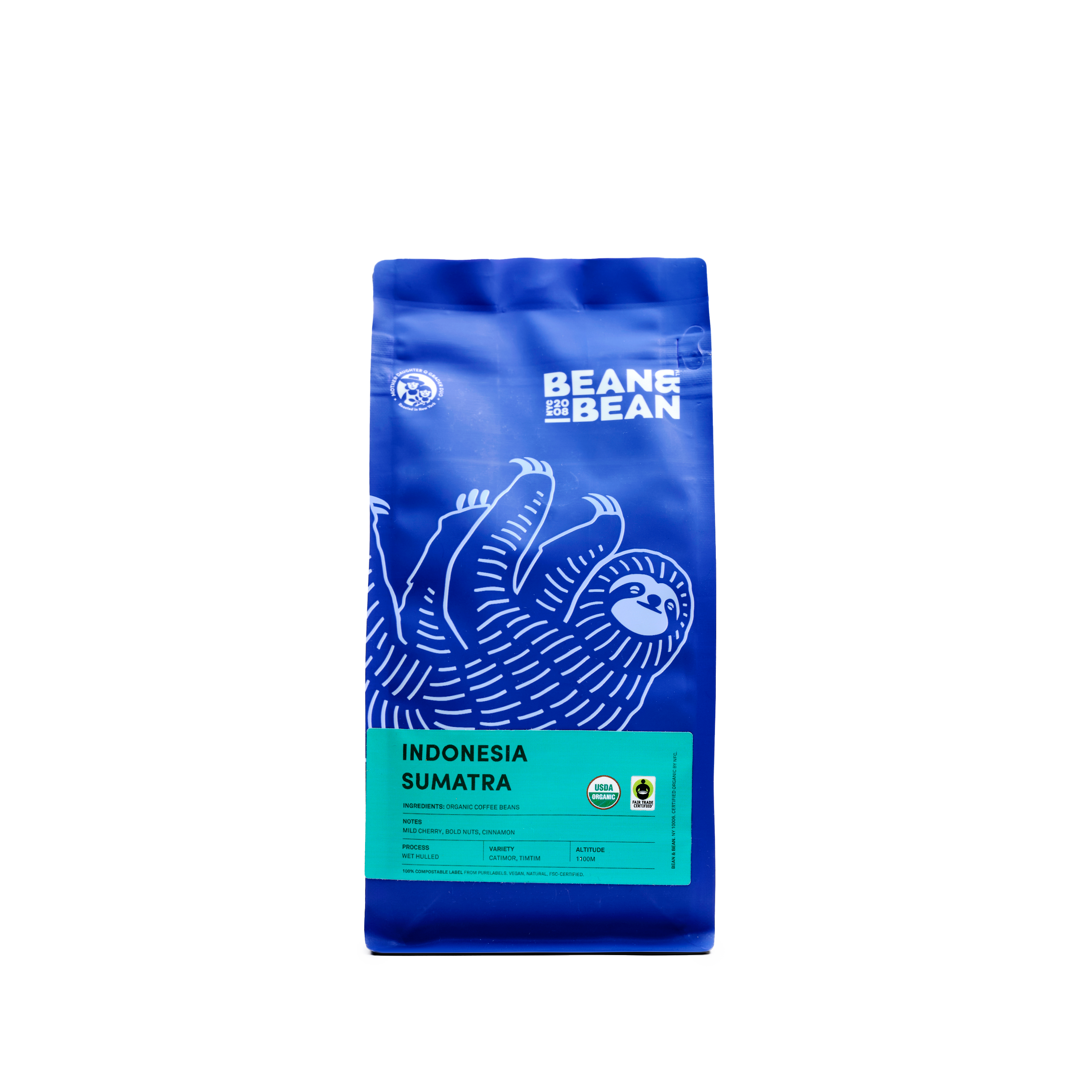 Premium Sumatra Coffee Beans - 100% Arabica Single Origin from Indonesia - Rich & Bold Flavor for Coffee Lovers - Perfect for Home Brewing, Gifts & Office Use