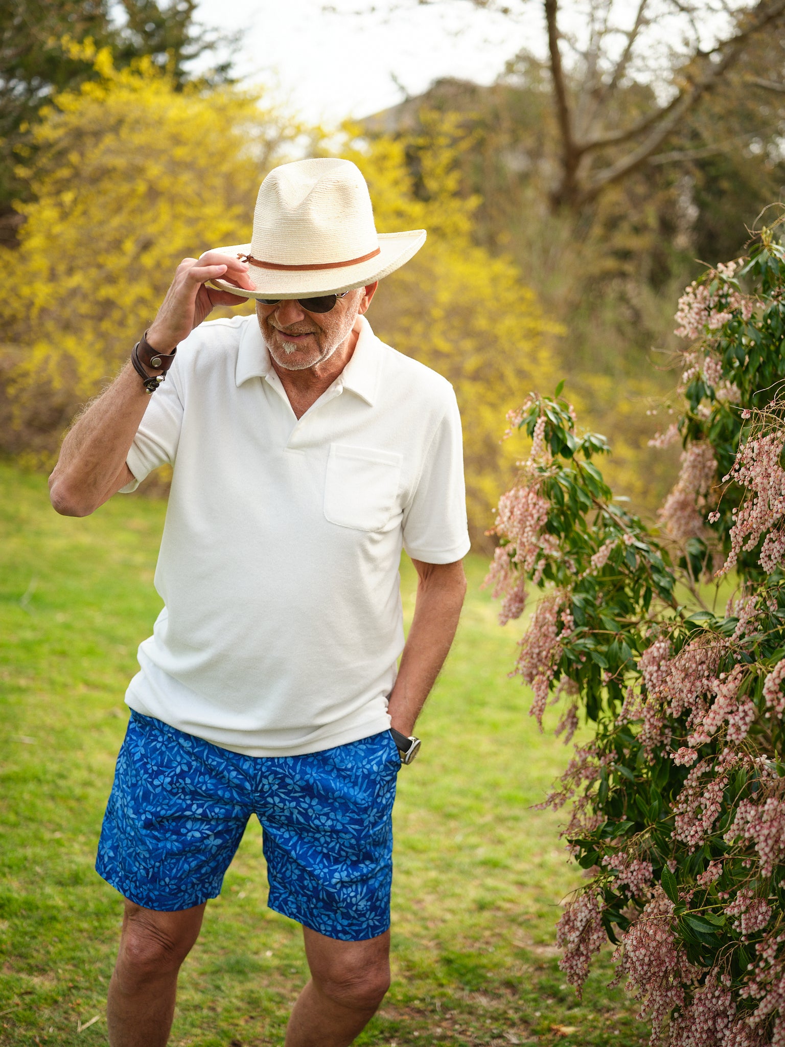 Bluffton Straw Hat for Women & Men - Wide Brim Sun Hat for Beach, Gardening & Outdoor Activities - UPF 50+ UV Protection & Breathable Design