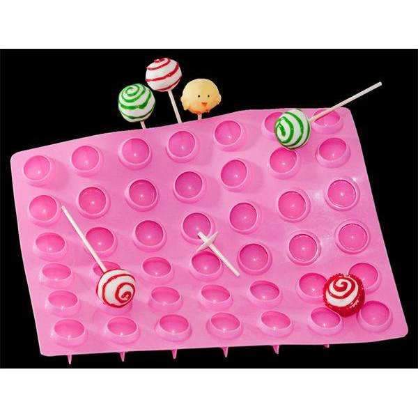 28g Lollipop Silicone Mold for Candy Making - DIY Hard Candy, Chocolate, Gummy Treats - Perfect for Birthday Parties, Baby Showers & Holiday Gifts