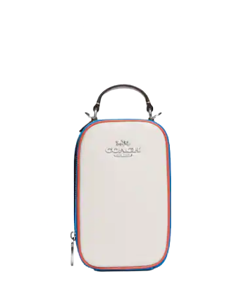 Coach Eva Colorblock Crossbody Phone Bag - Stylish & Compact for Everyday Use, Travel, and Shopping