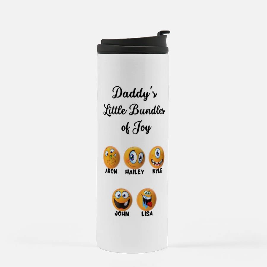 16oz Funny Dad Coffee Tumbler - Insulated Travel Mug for Fathers Day Gift - Best Coffee Cup for Dads Who Love Coffee - Perfect for Office, Commuting & Outdoor Adventures