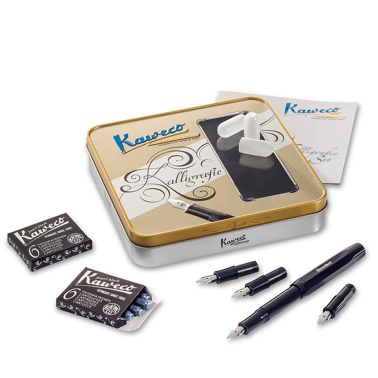 Premium Calligraphy Pen Set for Beginners - Elegant Hand Lettering & Writing with Ink Brush Pens - Perfect for Wedding Invitations, Greeting Cards, and Art Projects