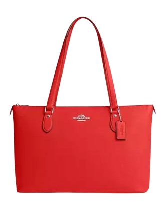 Coach Gallery Tote Bag for Women - Genuine Leather Designer Handbag - Spacious Work Tote & Everyday Purse for Office, Travel & Shopping
