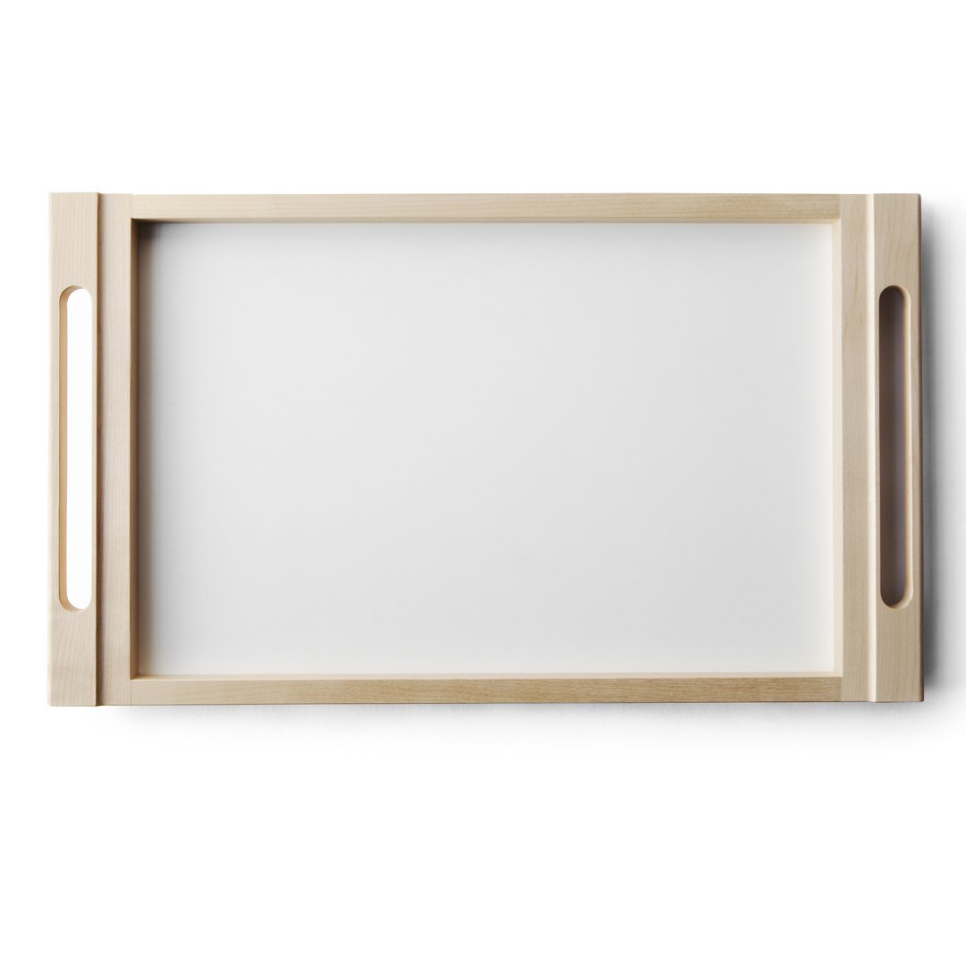 Alvar Aalto Arte Alva Tray by Nikari - Scandinavian Modern Wooden Serving Tray for Dining, Coffee Table & Home Decor