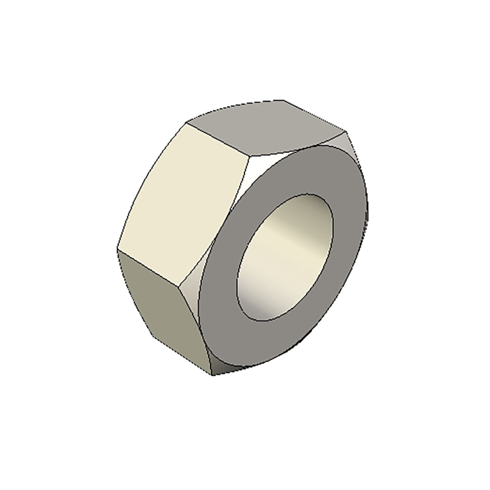 M16 Left-Hand Thread Hex Nut - TDS 200HD 4 Pack - Heavy Duty Fasteners for Automotive, Machinery & Industrial Equipment