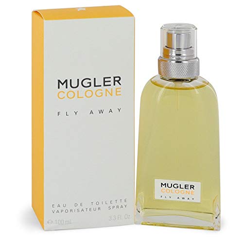 Mugler Fly Away Eau de Toilette Spray for Women & Men - 3.3 oz Unisex Perfume with Happy Mood Scent - Perfect for Daily Wear, Date Night & Special Occasions