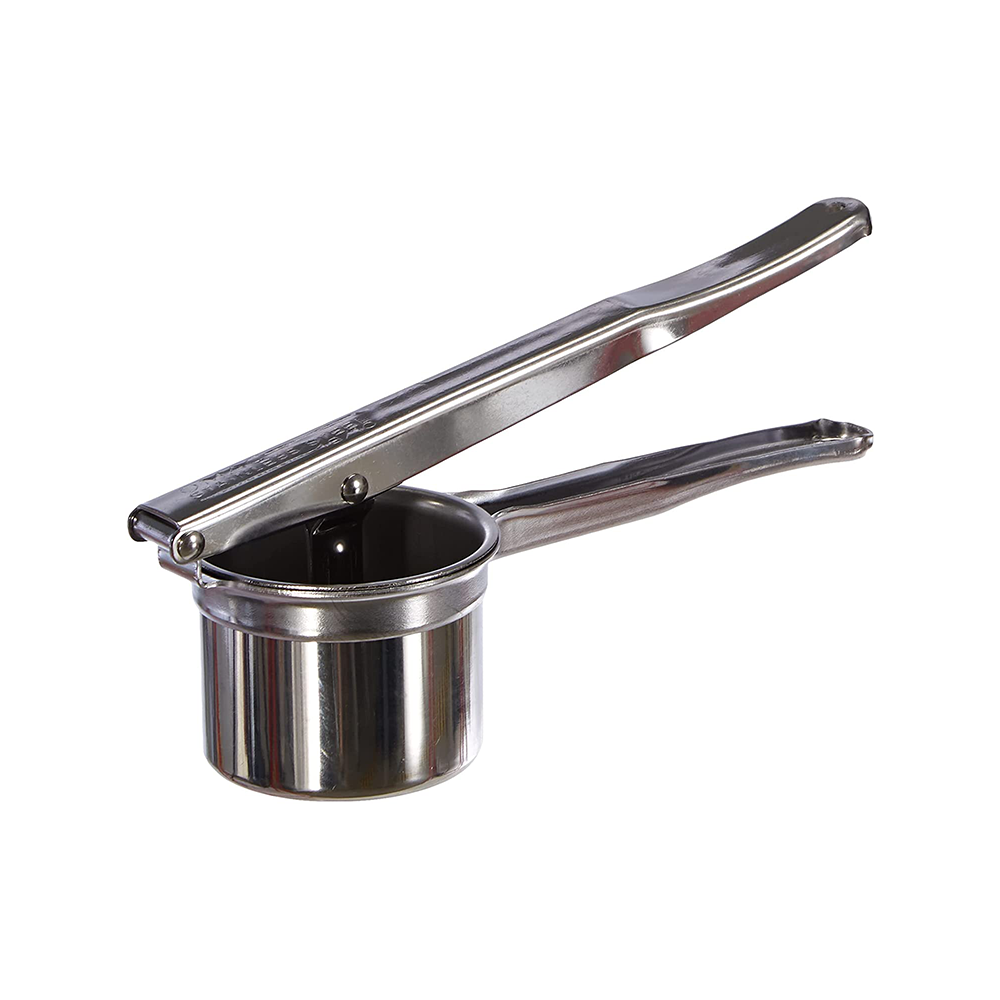 Stainless Steel Potato Ricer - 250mm Long for Perfect Mashed Potatoes, Gnocchi & Baby Food - Heavy Duty Kitchen Tool for Home & Restaurant Use