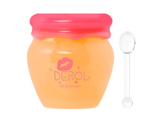 **Natural Lip Plumper & Lip Balm Jar - Hydrating Lip Gloss & Plumping Serum for Fuller Lips, Moisturizing Lip Mask to Reduce Fine Lines, Day & Night Use (10ml) - Perfect for Daily Lip Care & Enhancing Lip Volume**