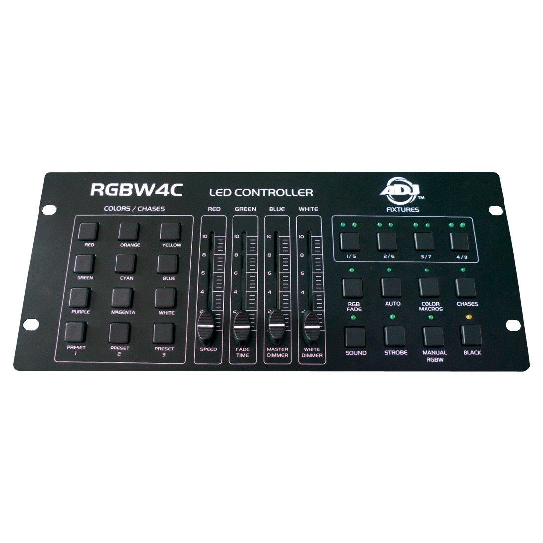 American DJ 32-Channel RGB/RGBW/RGBA LED DMX Lighting Controller - Professional RGBW4C DMX512 Console for Stage, Club & Event Lighting