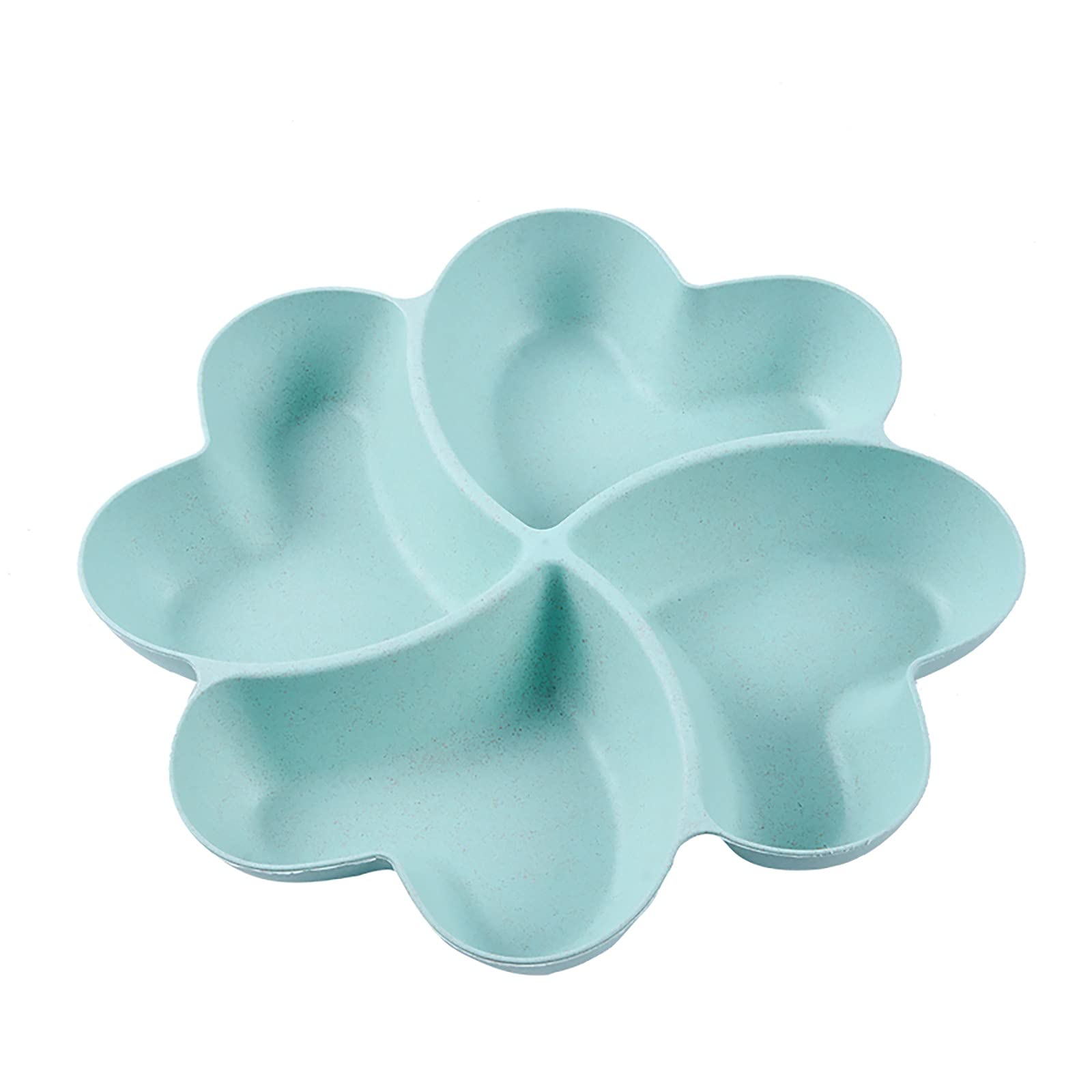 Colorful Ceramic Fruit Basket - Flower-Shaped Snack Platter for Kitchen & Dining