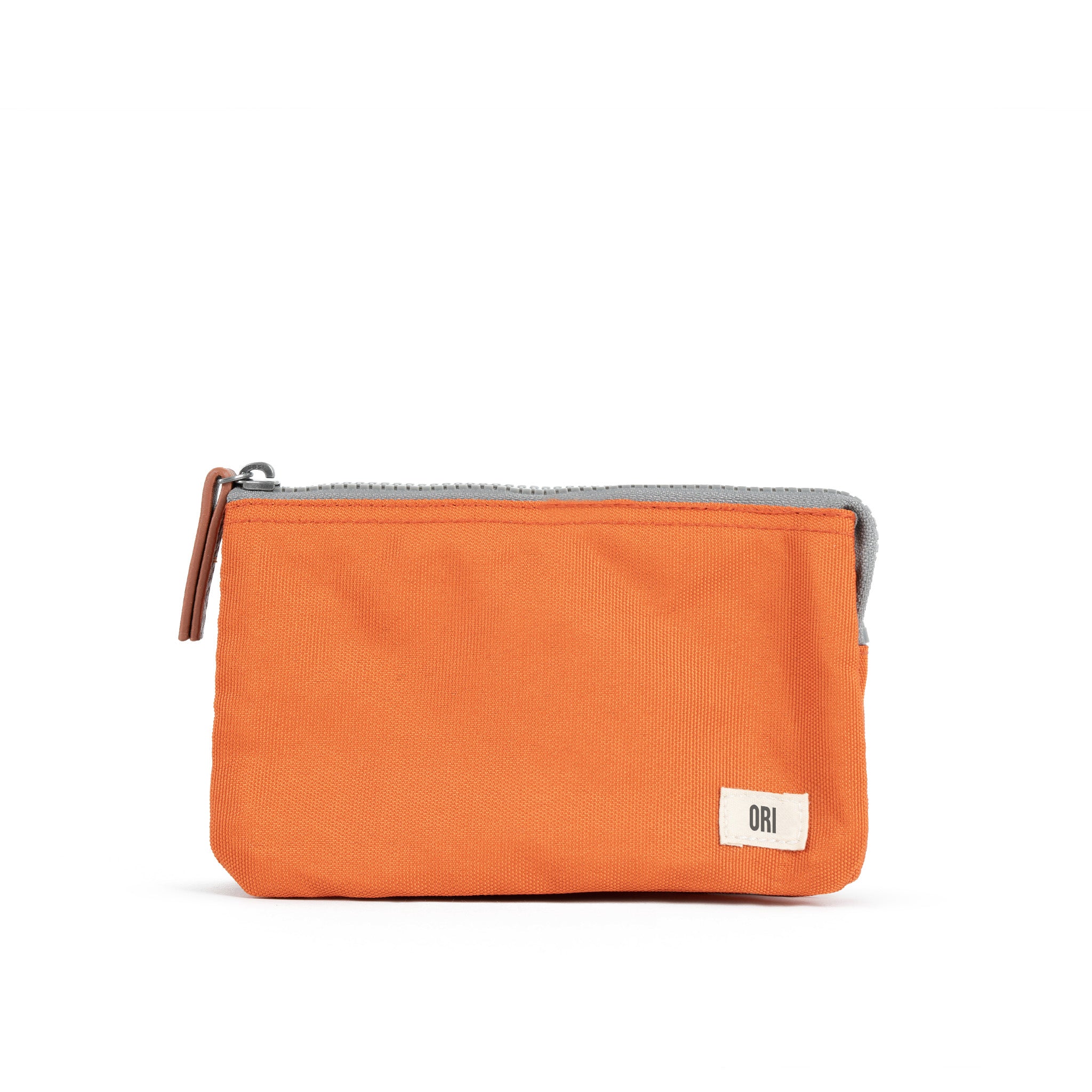 Carnaby Atomic Orange Recycled Canvas Backpack - Eco-Friendly Durable Travel & School Bag for Men & Women | Perfect for Hiking, Commuting & Daily Use
