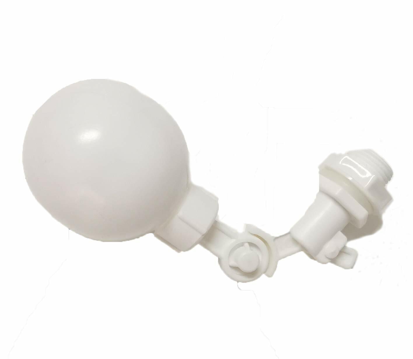 2 Pack 1/4 Inch Adjustable Water Filter Float Ball Valve for Aquarium Fish Tank - Perfect for Freshwater & Saltwater Tanks, Ponds, and Hydroponic Systems