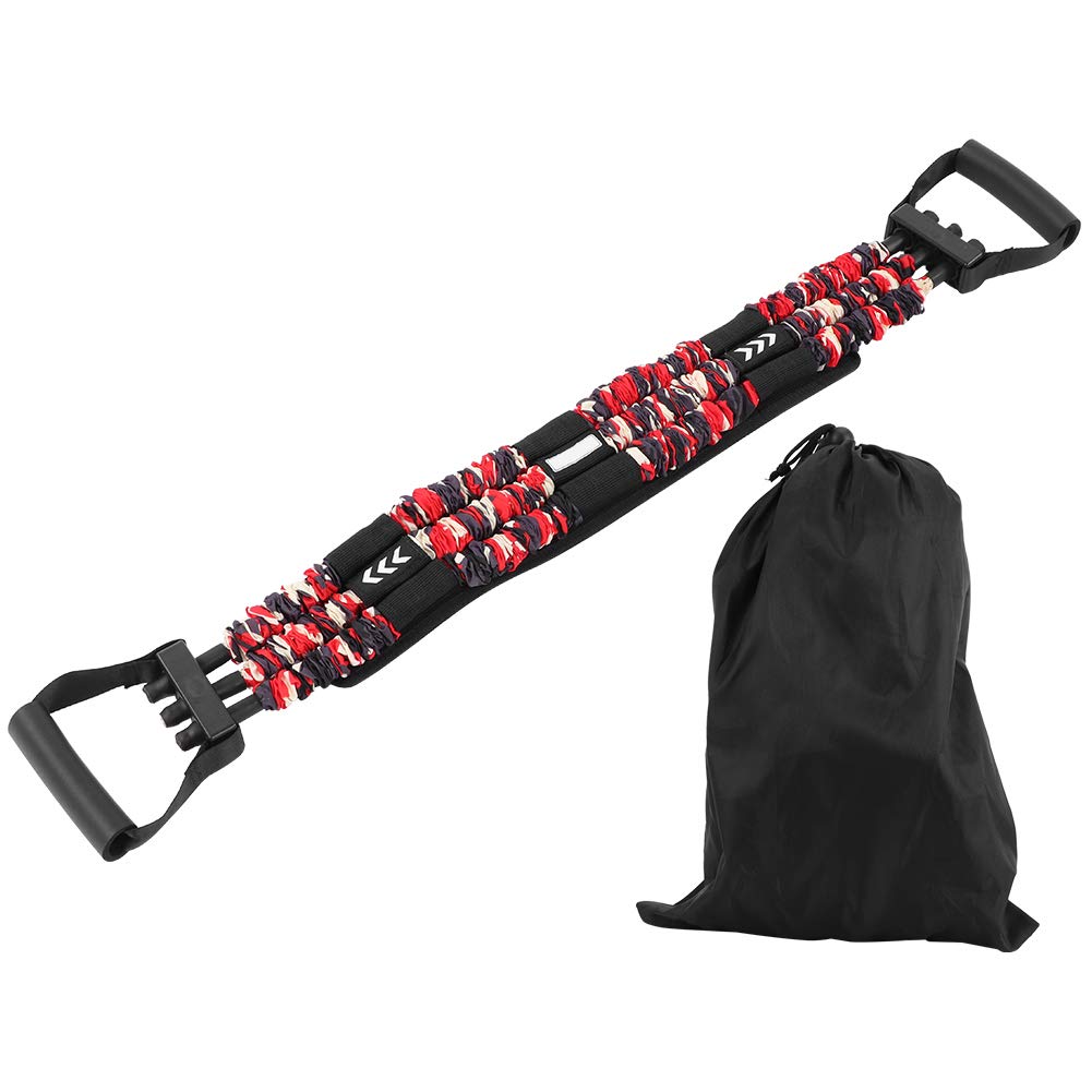Alomejor Adjustable Chest Expander Belt - Portable Strength Training Equipment for Home Workouts, Physical Therapy & Sprint Training | Ideal for Gym, Sports & Rehabilitation Exercises