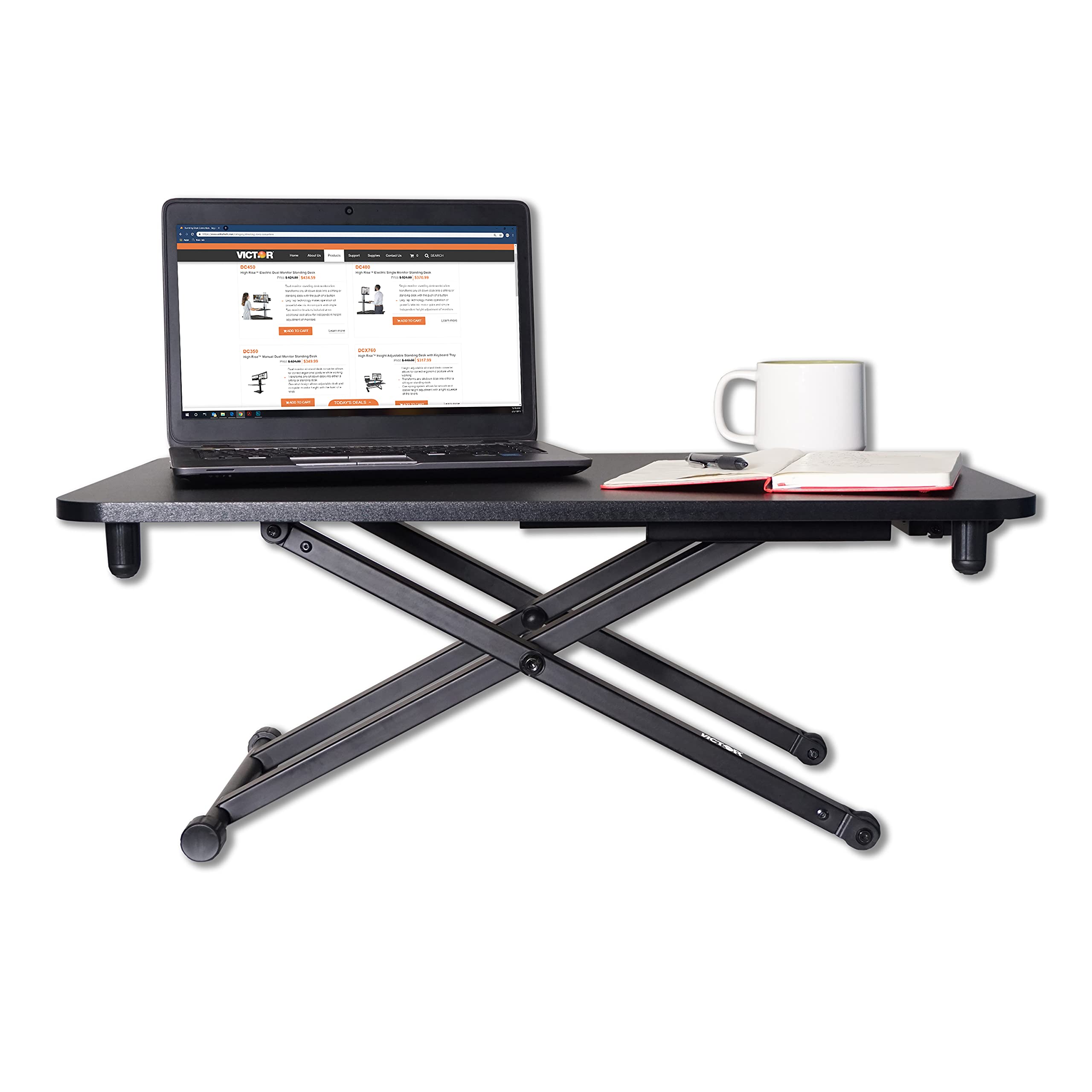 Victor DCX129 Adjustable Standing Desk - 29
