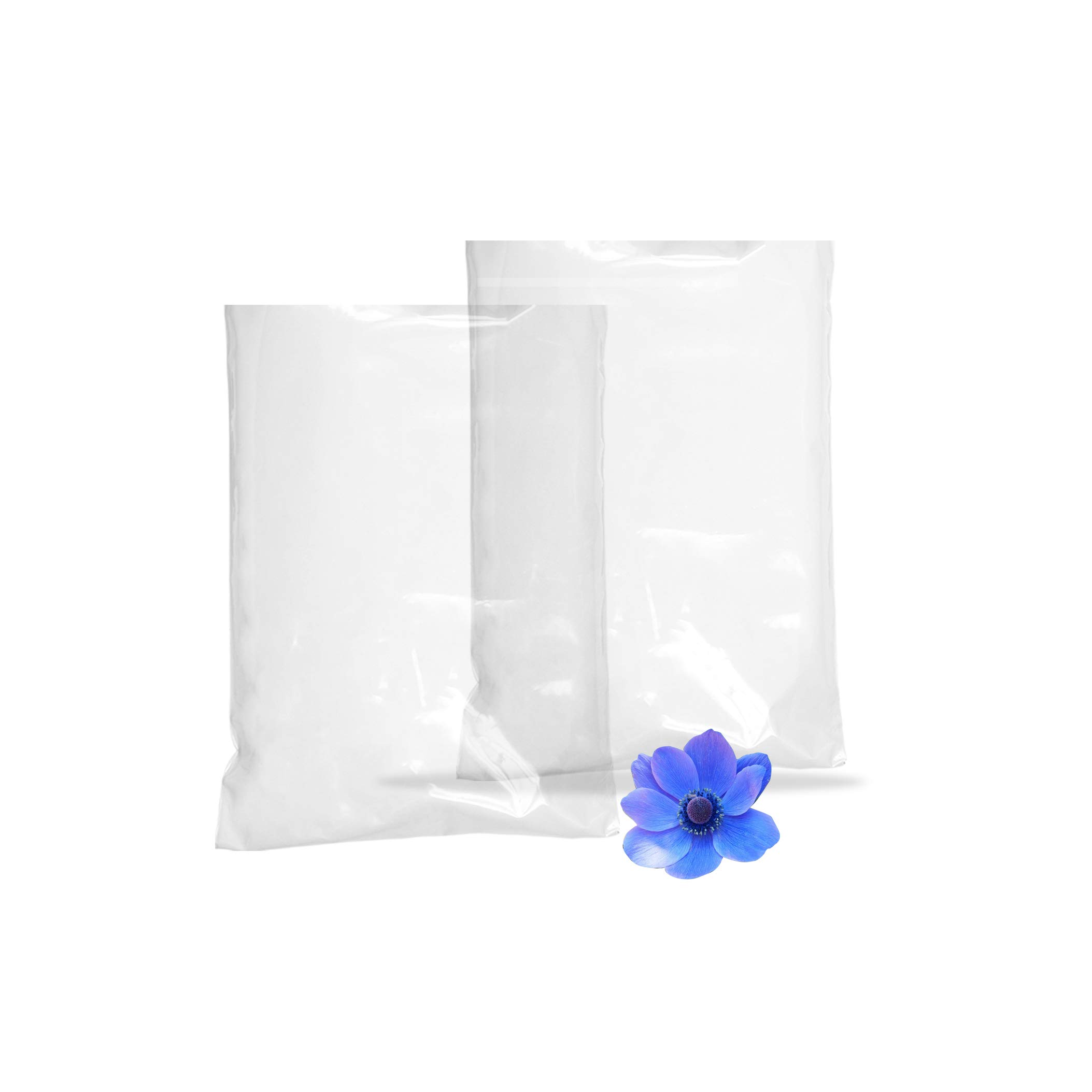 250 Pack 20x24 Inch Clear Plastic Bags for Packaging - 4 Mil Durable Polyethylene Bakery Bags with Open Top | Perfect for Popcorn, Homemade Bread, Cookies, Pastries & Retail Display | Food Safe & Tear Resistant