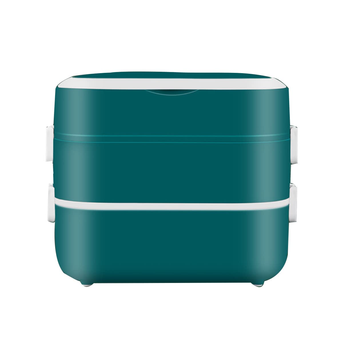 Electric Lunch Box - 6-in-1 Self-Heating Food Warmer with Stainless Steel Container | Portable Insulated Meal Heater for Office, Travel & Outdoor Activities | Adults Electric Heating Lunch Box (Mechanical Double)