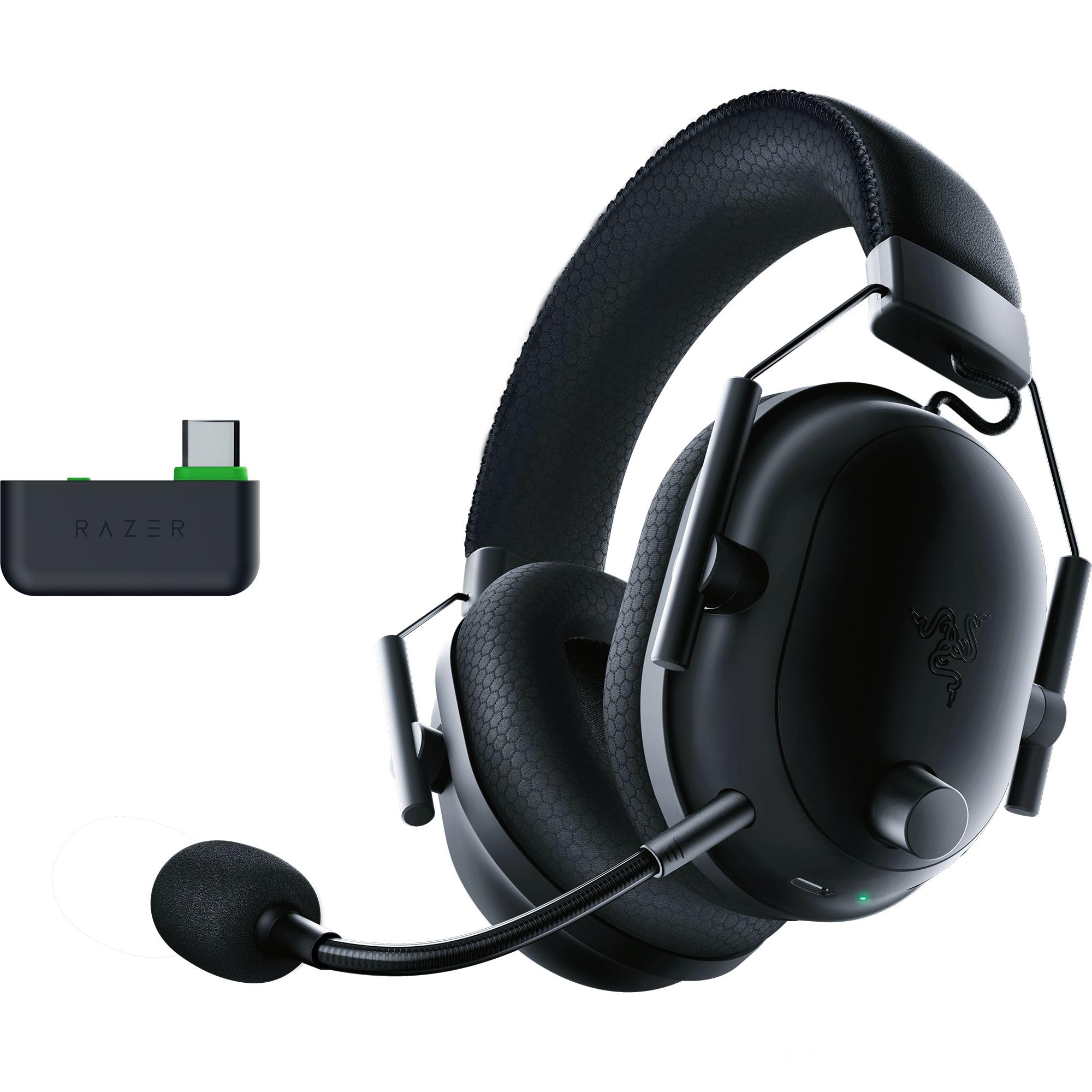 Razer BlackShark V2 Pro Wireless Gaming Headset for Xbox Series X/S & One - 50mm Triforce Drivers, HyperSpeed 2.4GHz Wireless, Detachable Mic - Esports Headphones for Competitive Gaming, Streaming & Online Chat