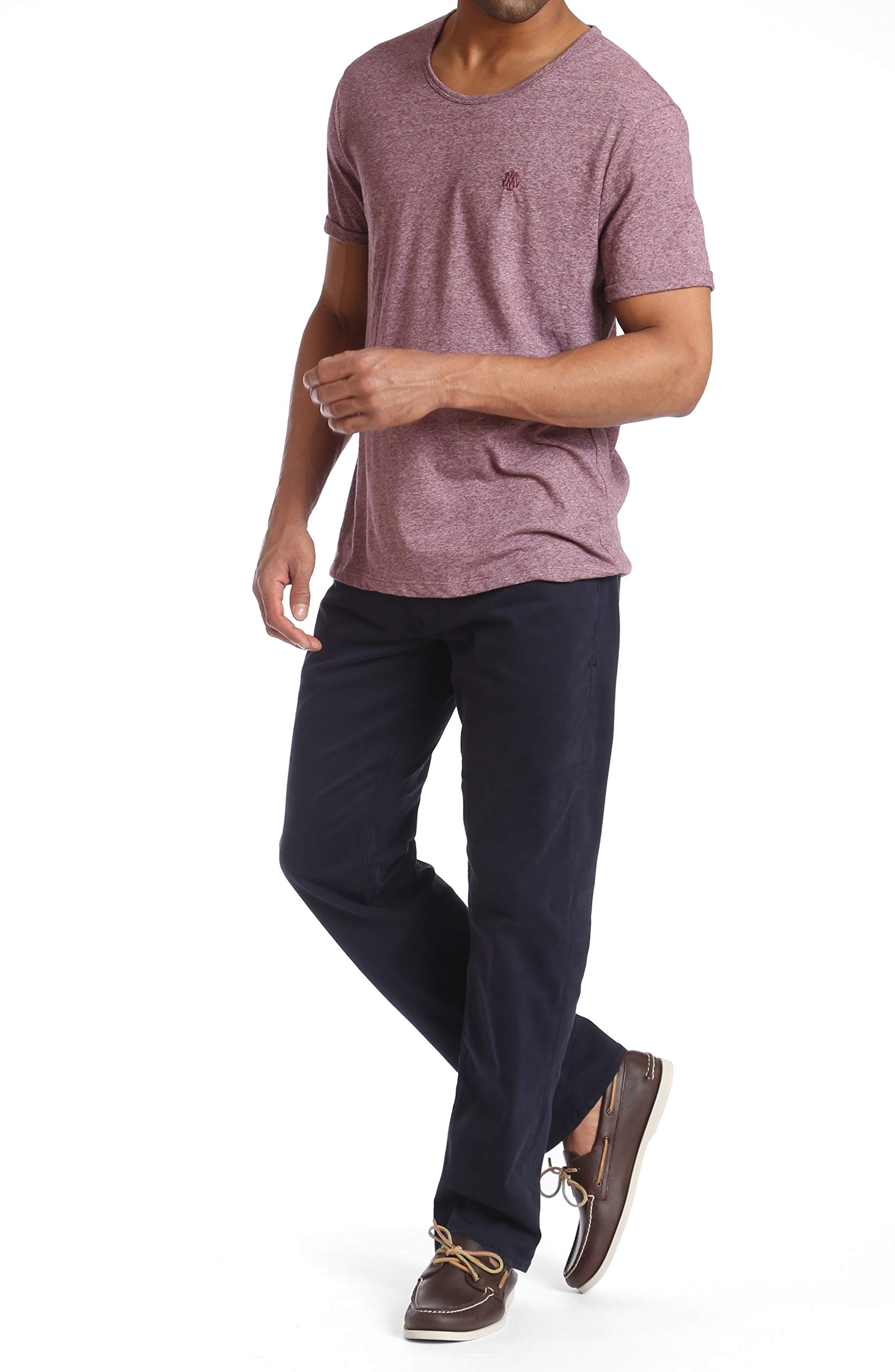 Mavi Matt Classic Men's Straight Leg Jeans - Mid-Rise Relaxed Fit Denim Pants for Casual Wear & Everyday Comfort | Perfect for Work, Weekend Outings & Date Nights