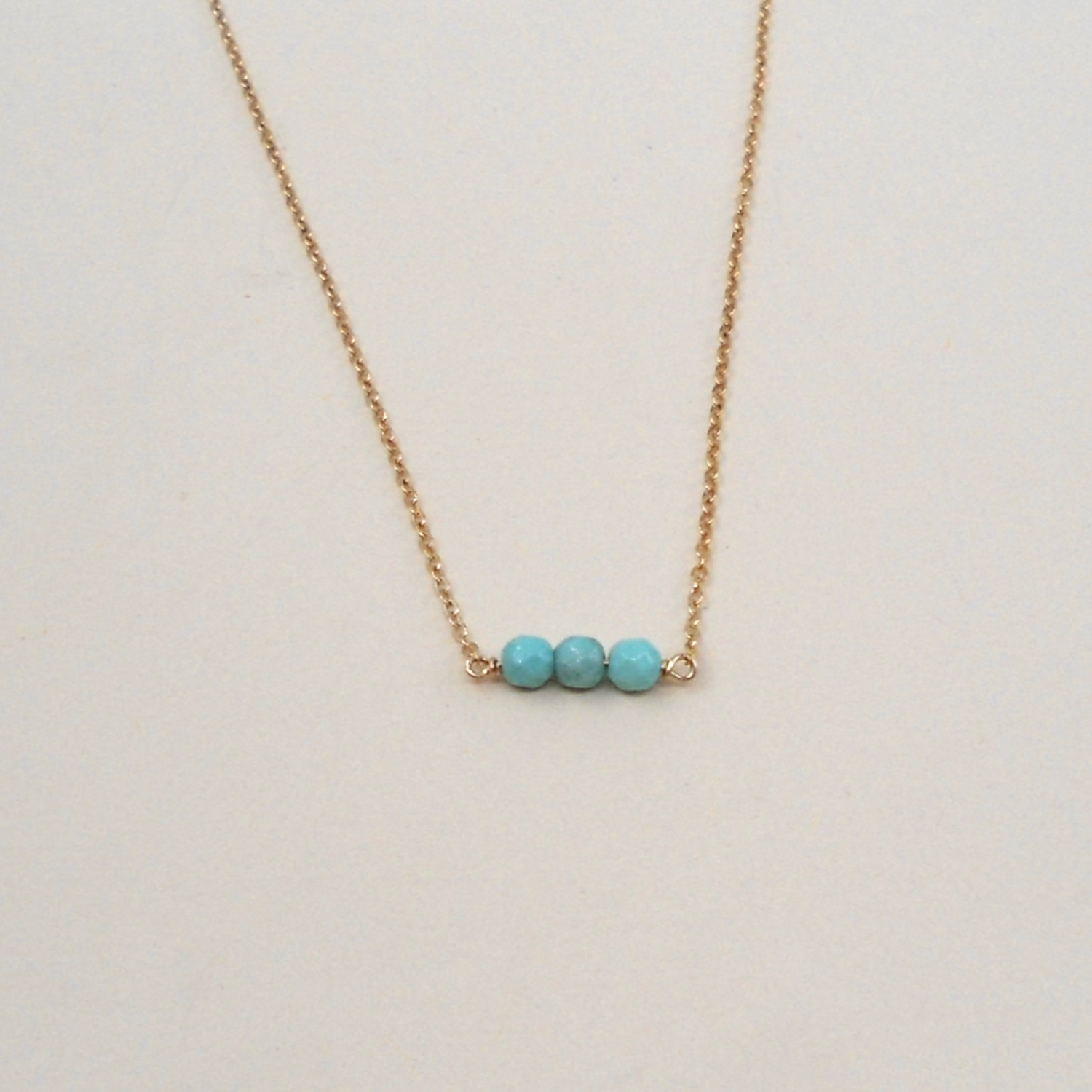 Stylish Three Bead Necklace for Women - Elegant Layered Beaded Jewelry - Perfect for Casual Wear, Date Nights & Special Occasions