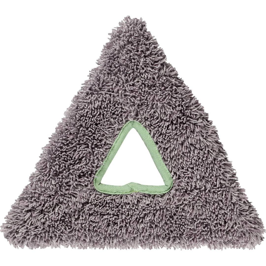 Unger Stingray Deep Clean Tri-Pad - Professional Window Cleaning Pads for Streak-Free Glass, Mirrors, and Shower Doors - Ideal for Home, Office, and Commercial Use