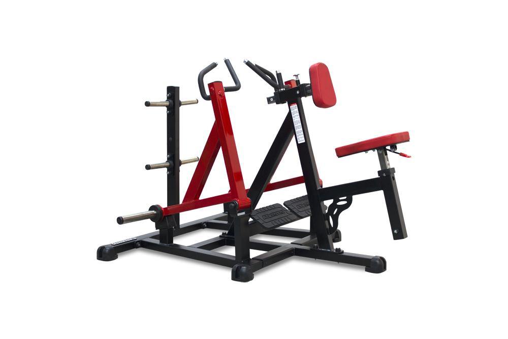 Atlantis Strength PW 437 Power Series Plate Loaded Seated Row Machine - Heavy Duty Home Gym Equipment for Back & Arm Workouts | Perfect for Strength Training & Muscle Building in Home or Commercial Gyms