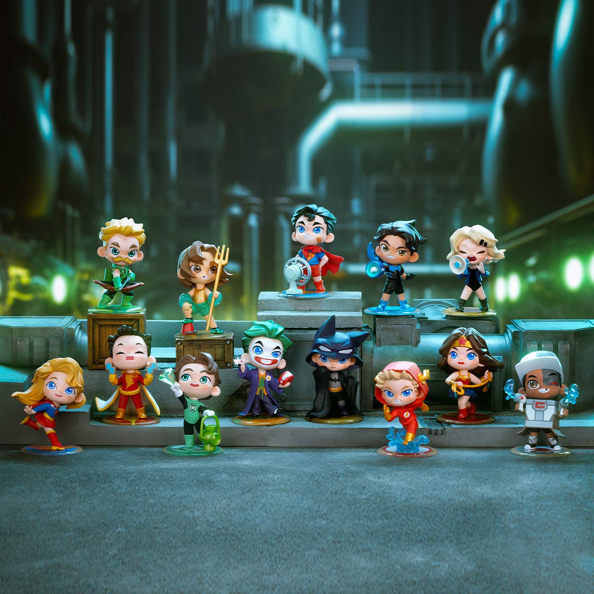 DC Justice League Childhood Series Action Figures - Superhero Collectibles for Kids & Fans - Perfect for Playtime, Gifts & Display