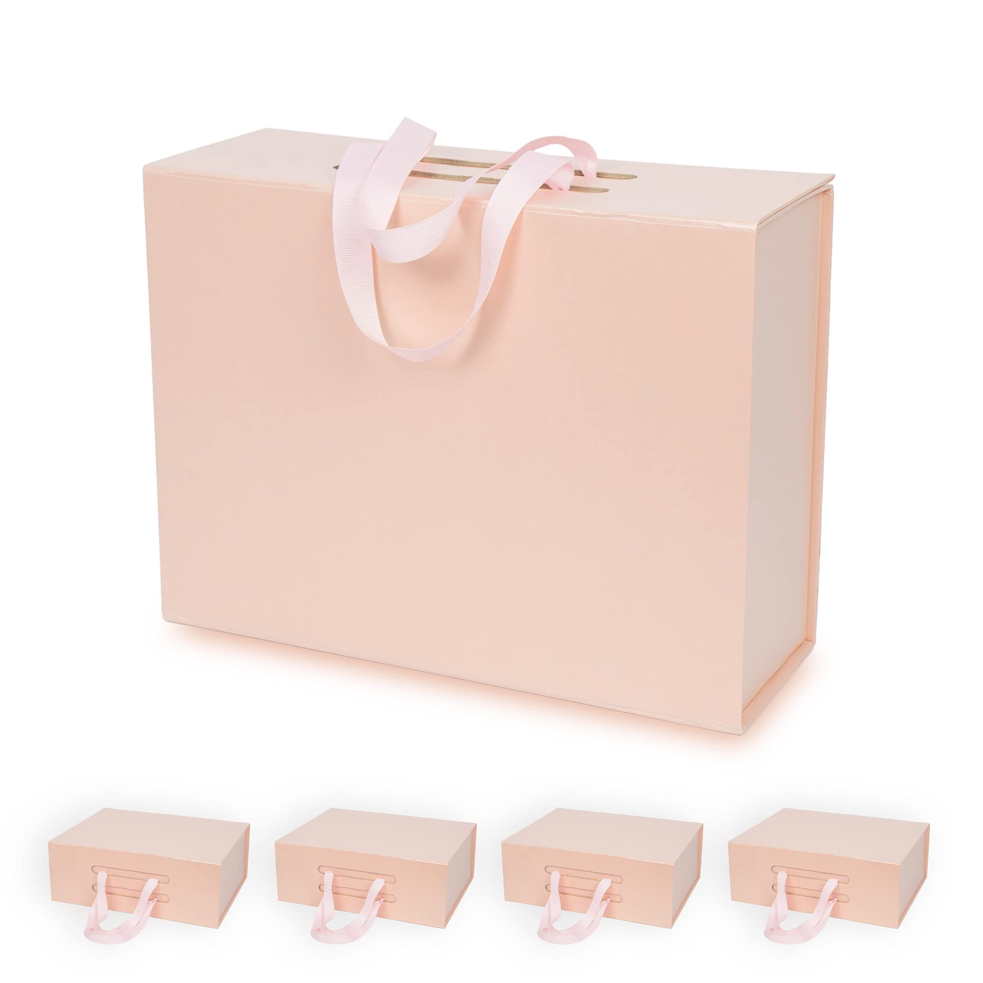 Rose Gold Magnetic Gift Box - 10.3x7.1x3.14